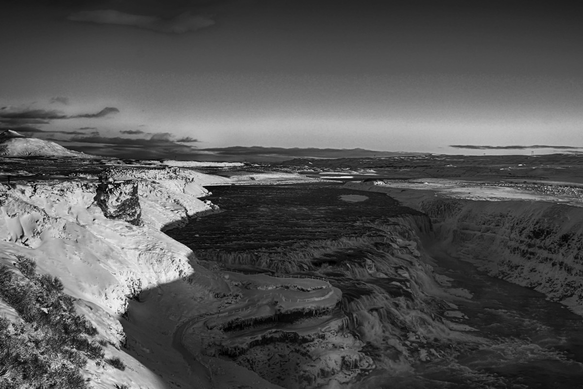 Gullfoss Island